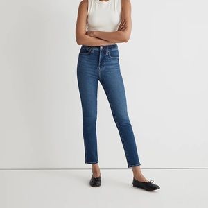 Madewell 9” high rise skinny jeans